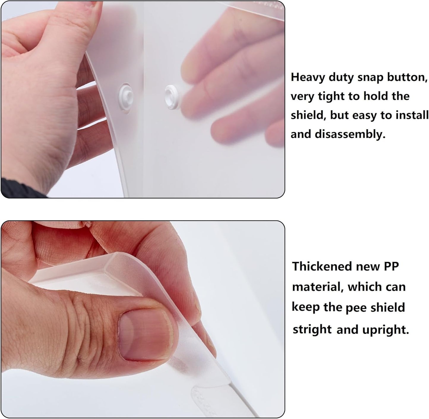 Cat Litter Box Enclosure, Pee Shields High Side Litter Box Enclosure, Cat Litter Box Splash Guard, Box Enclosure with Shield (Without Pan)